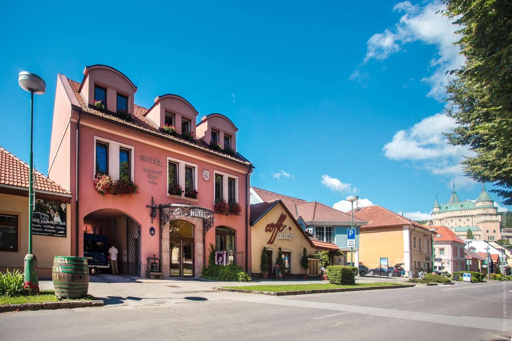 Hotel Bojnicky Vinny Dom Bojnice Dış mekan fotoğraf